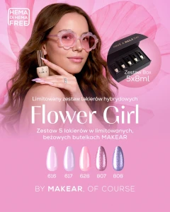 Makear Zestaw Limitowany Flower Girl