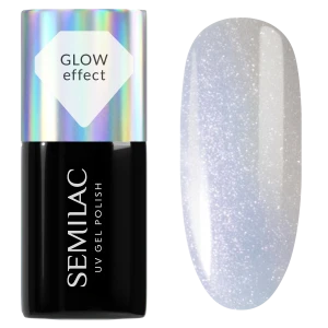 Semilac 986 Milky Blue Glow Lakier Hybrydowy 7ml