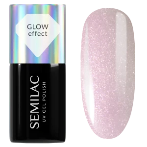 Semilac 987 Cream Pink Glow Lakier Hybrydowy 7ml