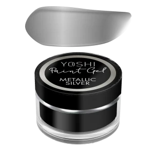 Yoshi Paint Gel Metallic Silver 5ml