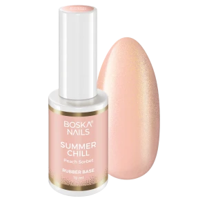 Boska Nails Rubber Base Peach Sorbet 10ml