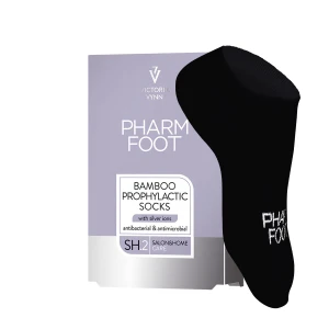 Pharm Foot Bambusowe Skarpetki Czarne r. 43-46