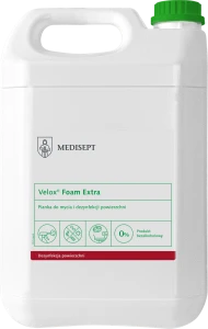 Medisept Velox Foam Extra 5 L - Dezynfekcja Powierzchni