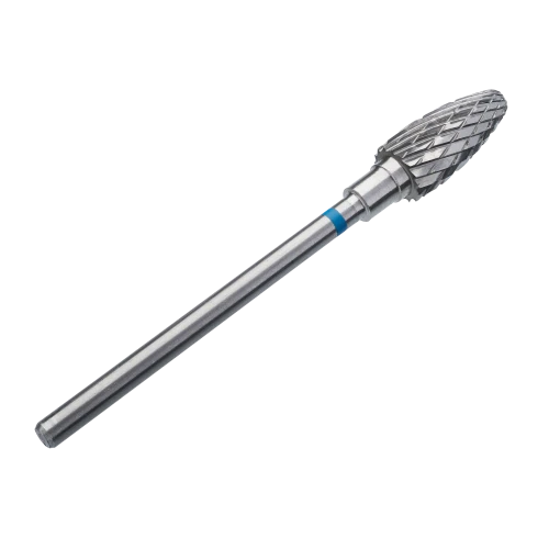Staleks Frez z Węglika Spiekanego Stożek Niebieski 6mm14mm (1).png