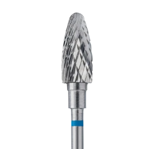 Staleks Frez z Węglika Spiekanego Stożek Niebieski 6mm/14mm