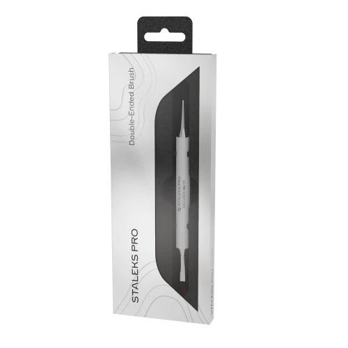 Staleks Pędzelek Dwustronny Exclusive do Żelu 11mm Liner 12mm (6).png