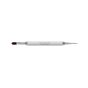Staleks Pędzelek Dwustronny Exclusive do Żelu 11mm Liner 12mm