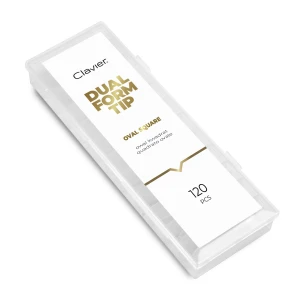 Clavier Dual Formy do Przedłużania Dual Owal Kwadrat 120 szt