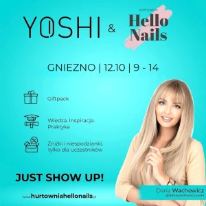 YOSHI POKAZ KOSMETYCZNY 12.10.2026 9.00-14.00 GNIEZNO