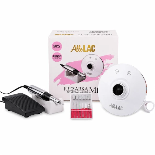 AlleLac Frezarka do Paznokci 68W M17 Biała 45 000 obrotów.jpg