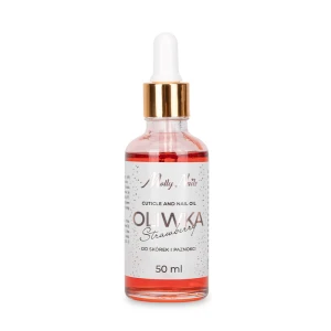 Molly Nails Oliwka do Skórek Truskawkowa z Pipetką 50ml