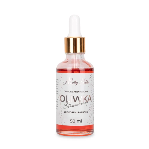 MollyNails Oliwka Truskawkowa z Pipetką 50ml.jpg