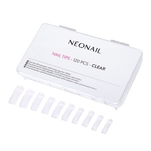 Neonail Tipsy Przeźroczyste 120 szt