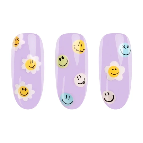 neonail boho smiley naklejki.webp