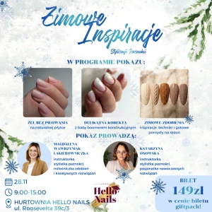 POKAZ KOSMETYCZNY 28.11.2026 9:00-15:00 GNIEZNO