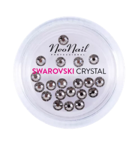 Neonail Cyrkonie Swarovski SS10 20 szt Black Diamond