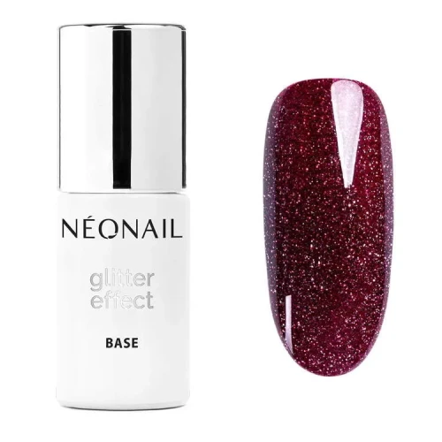 NEONAIL LH GLITTER EFFECT BASE BURGUND SHINE 7,2ML.webp