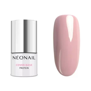Neonail Lakier Hybrydowy Cover Base Protein Natural Nude Mini 3 ml