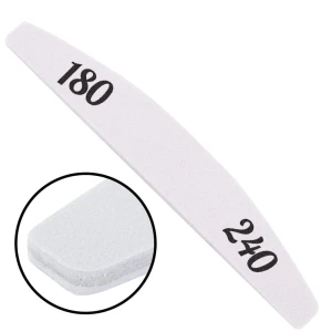 PILNIK DO PAZNOKCI ŁÓDKA 180/240 STANDARD 1 SZT SZARY