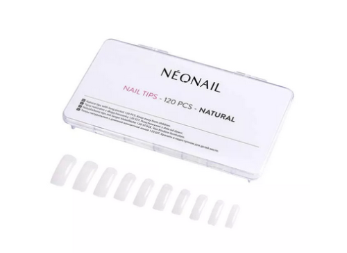 NEONAIL TIPSY NATURALNE 120SZT Z DŁUGĄ KIESZONKĄ.png