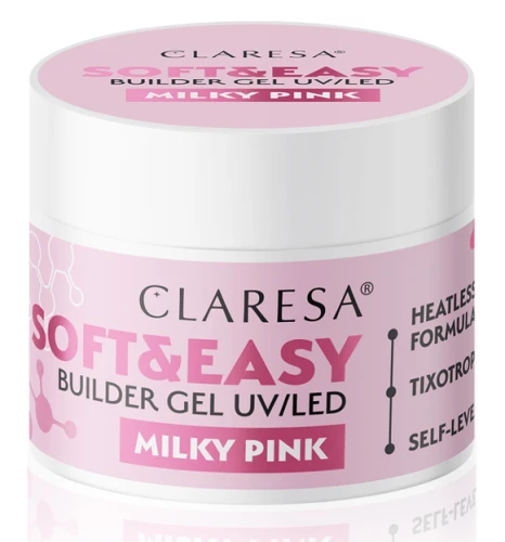 CLARESA ŻEL BUDUJĄCY MILKY PINK 90 G.png