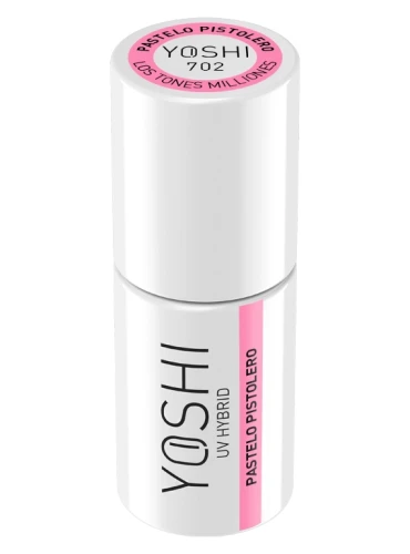 Lakier- RÓŻOWY Hybrydowy- YOSHI UV-Pastelo-Pistolero-6-ml-.webp